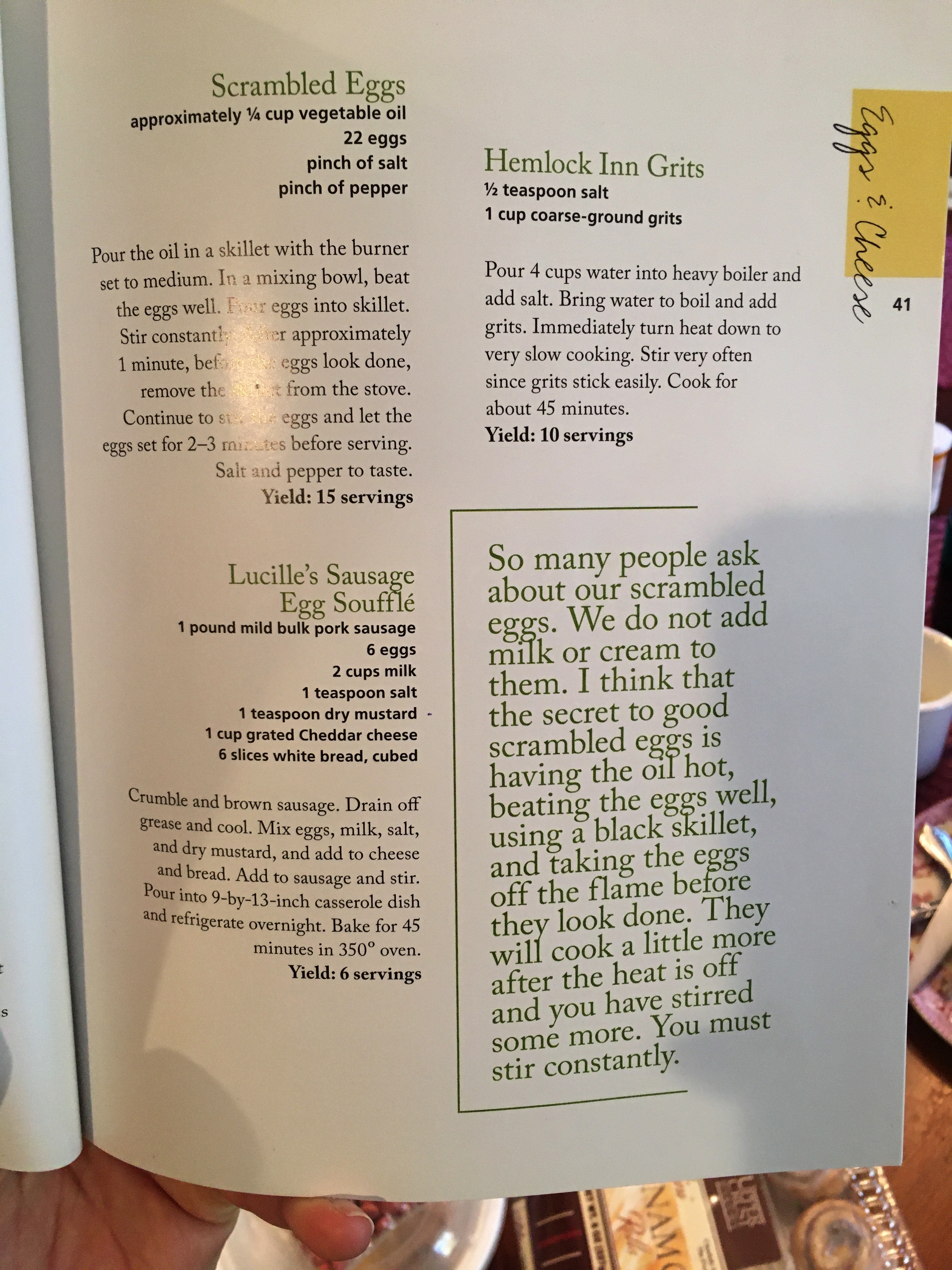 Sausage Egg soufflé